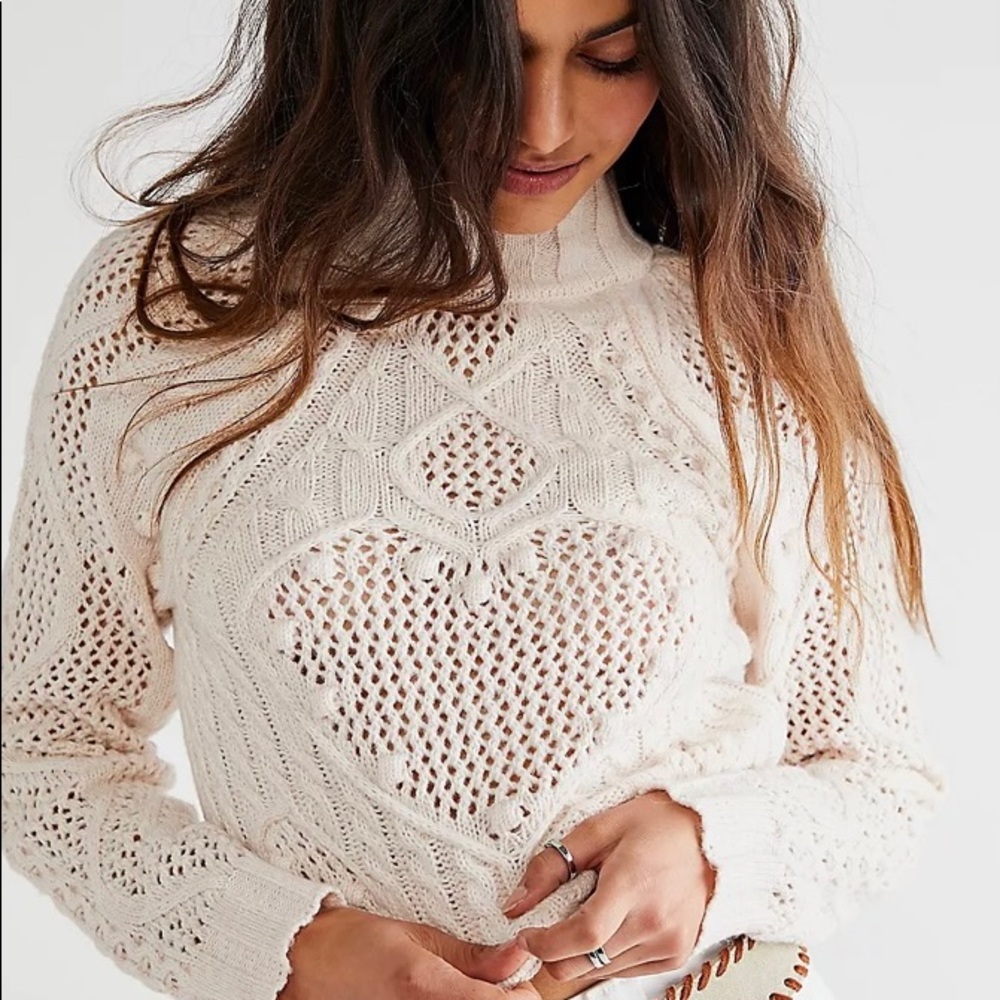 Free people reina pullover